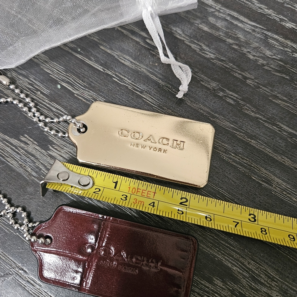 2 Coach Tags - Picture 3 of 3